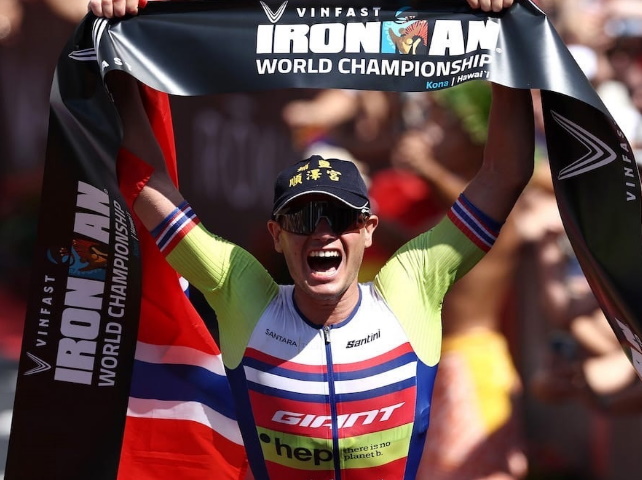 Норвежец Густав Иден - новый рекордсмен Ironman
